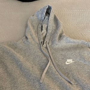 Nike hoodie. Mens Size M. Heather grey.